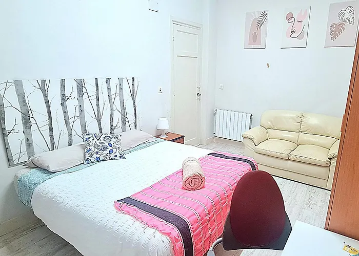 Privadas En Piso Frente A Playa Ondarreta, Bano Compartido Проживание в семье