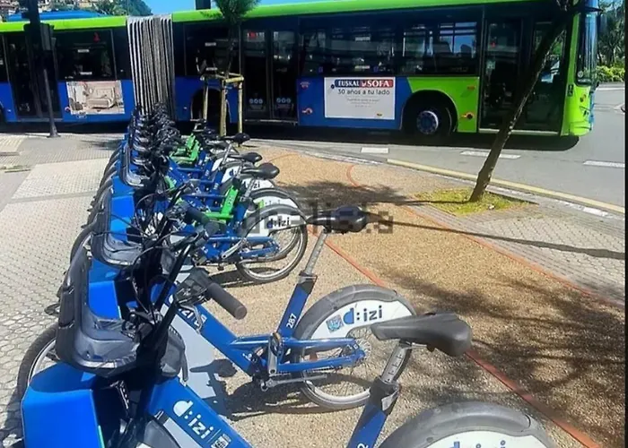 Privadas En Piso Frente A Playa Ondarreta, Bano Compartido